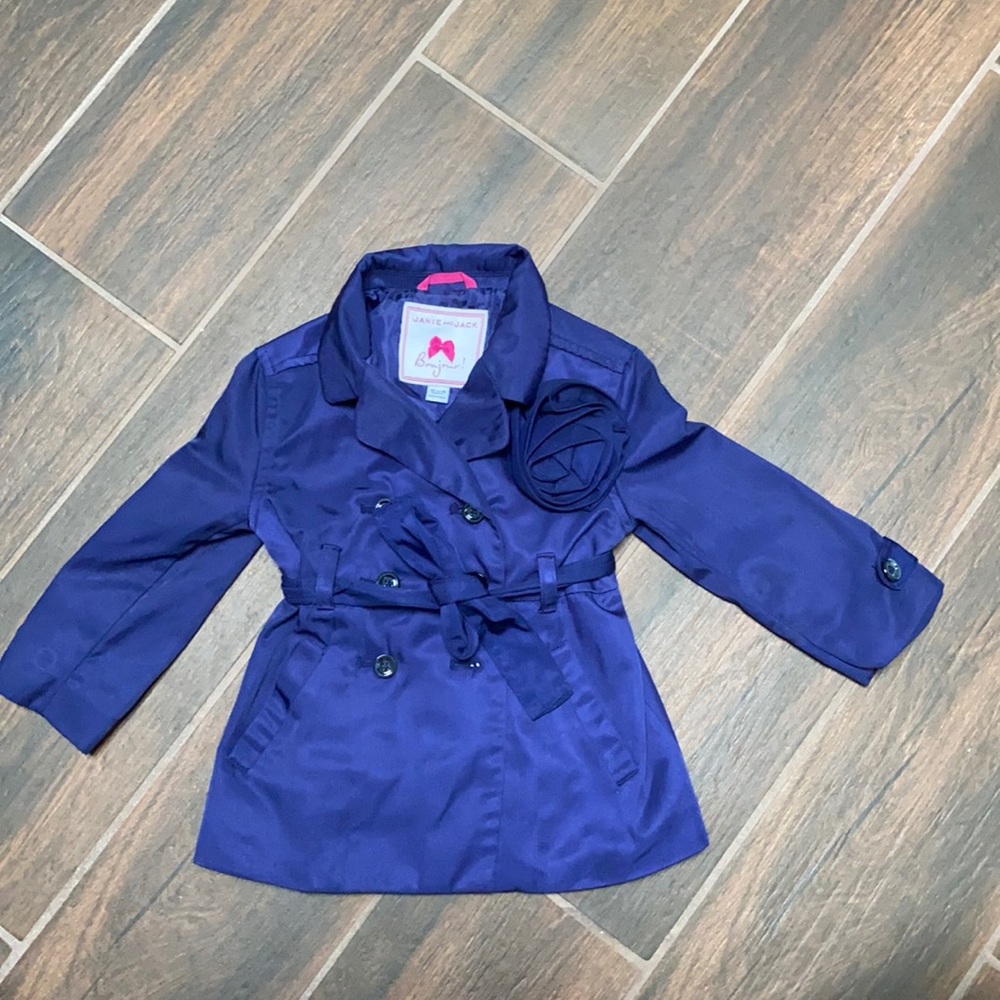 🎀 Janie and Jack Navy 2015 Posh Posy Summer Line Jacket